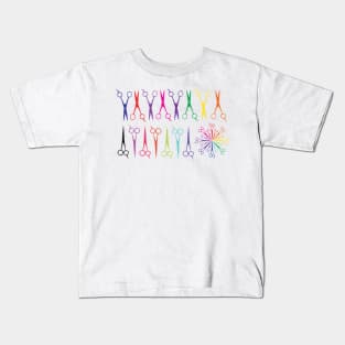 Scissor Stickers! Kids T-Shirt